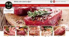 Desktop Screenshot of boucheriefacedeboeuf.com